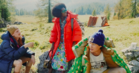 Gucci представил кампанию коллаборации с The North Face