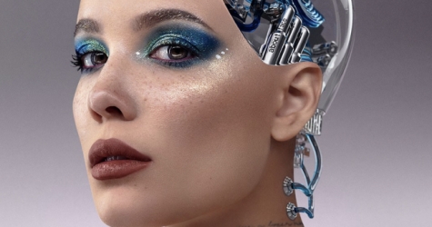 Холзи представила новую коллекцию своего бренда About-Face в образе киборга