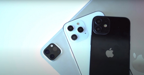 В Сети появились новые снимки и видео с макетами iPhone 12