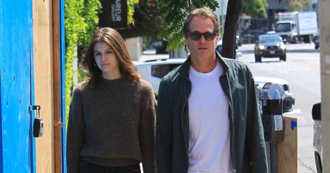 Кайя Гербер поздравила отца с днем рождения, исполнив с ним песню The Eagles