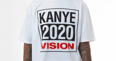 Канье Уэст показал мерч своей президентской кампании