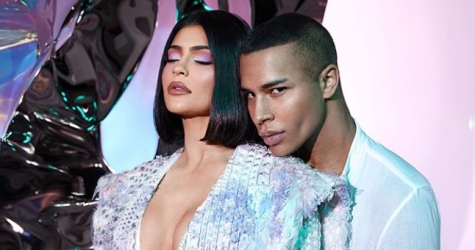 Кайли Дженнер анонсировала бьюти-коллаборацию с Balmain