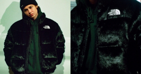 The North Face и Supreme выпустили пушистые куртки и рюкзаки из искусственного меха
