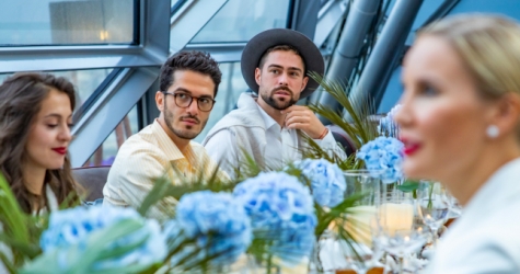 В ресторане O2 Lounge прошел ужин в средиземноморском стиле