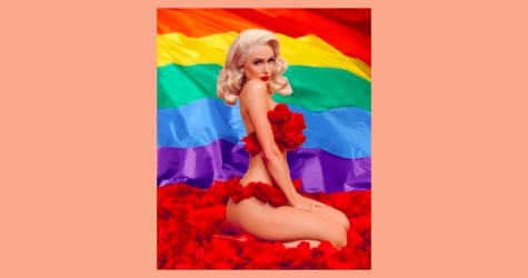 Пэрис Хилтон поддержала ЛГБТ+ сообщество в новой съемке