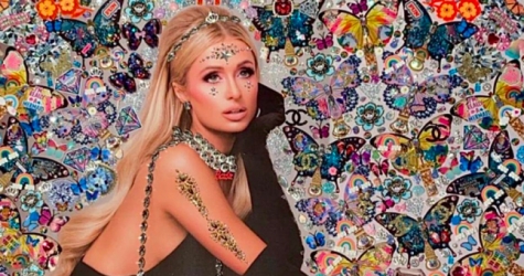 Пэрис Хилтон создала свой автопортрет ради благотворительности