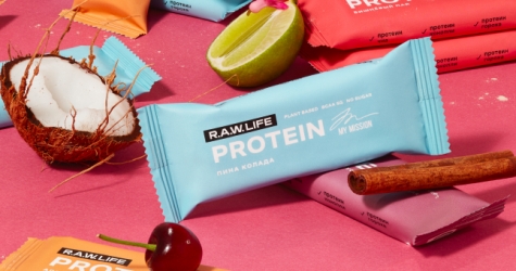 R.A.W. Life выпустил протеиновые батончики, вдохновленные десертами
