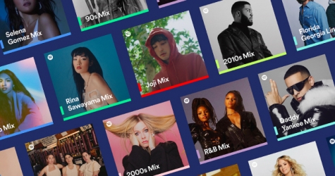 Spotify запустил новую серию персонализированных плейлистов «Микс дня»