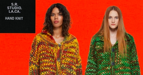 Стерлинг Руби сделал платье со свечами и объемные кардиганы для новой коллекции S.R. STUDIO. LA. CA.