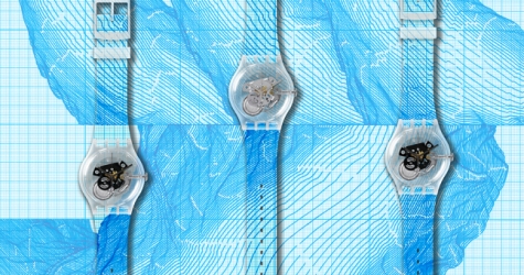 Swatch представил коллаборацию со стрит-арт-художником Андреем Бергером