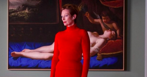Появился фрагмент короткометражки Педро Альмодовара с Тильдой Суинтон