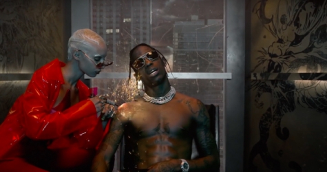 Трэвис Скотт показал клип на трек «Highest in the Room» и выпустил новый мерч