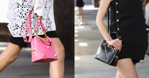 В Москве появились аксессуары из новой линии Roman Stud от Valentino