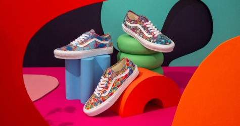Vans выпустил кеды Old Skool из ткани с цветочным узором Liberty