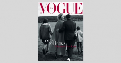 Владимир и Елена Зеленские снялись для обложки Vogue UA
