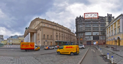 «Яндекс.Карты» снял панорамы опустевшей из-за самоизоляции Москвы