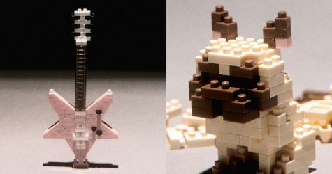 Saint Laurent выпустил мини-фигурки для домашнего декора из конструктора Nanoblock