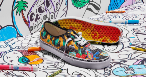 Vans и Crayola выпустили капсулу с кедами-раскраской
