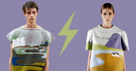 Голосование: панорама J.W. Anderson VS Vika Gazinskaya