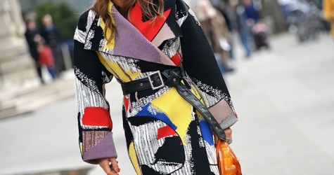 Неделя моды в Париже A/W 2014: street style. Часть V