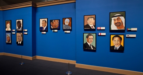Выставка недели: Джордж Буш-младший и его портреты политиков