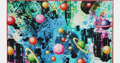 Платки Louis Vuitton в сотрудничестве со стрит-арт художниками