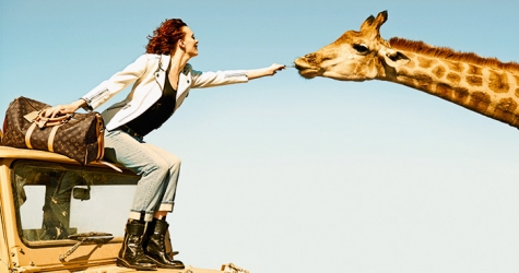 Louis Vuitton отправляются в Африку: полная версия