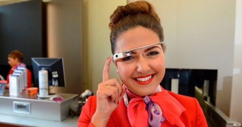 Google Glass стали частью униформы сотрудников Virgin Atlantic