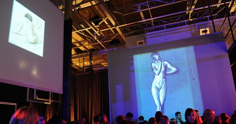 Натурщики Louis Vuitton: вечер художеств