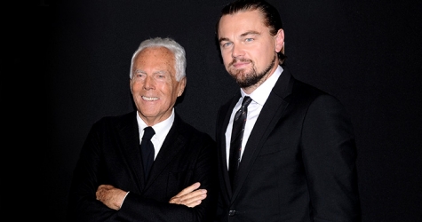 Джорджо Армани одел \"Волка с Уолл-Стрит\"