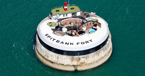 Отель в старинном форту Spitbank