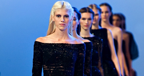 Неделя высокой моды в Париже: Elie Saab, весна 2014