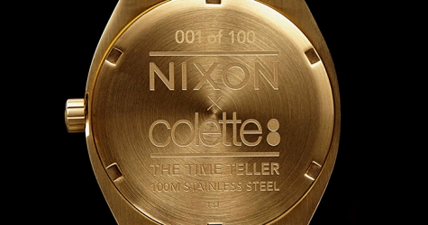 Nixon и Colette вновь выпустили ограниченную серию наручных часов