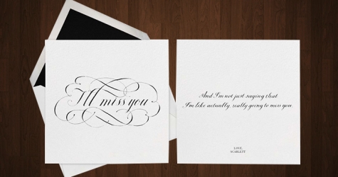 Paperless Post и J. Crew выпустили открытки с необычными пожеланиями