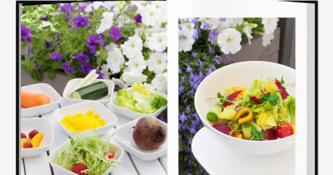 Блюдо недели: салат из свежих овощей с кускусом от Режиса Тригеля