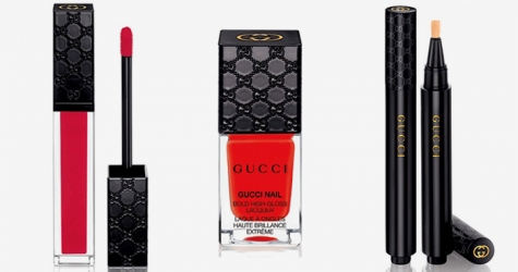 Первая осенняя косметическая коллекция Gucci