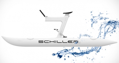 Велокатамаран Schiller X1 Water Bike