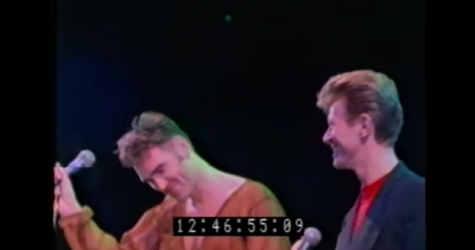 Моррисси опубликовал архивное видео с Дэвидом Боуи