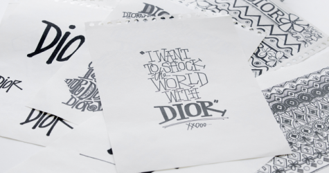 Dior показал, как создавались принты Шона Стусси для новой мужской коллекции