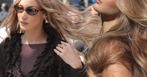 Самая модная стрижка осени? Конечно, каскад как у Беллы Хадид