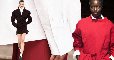 С чистого листа. Белая рубашка (и блуза) как главный элемент образа. Выбор BURO.