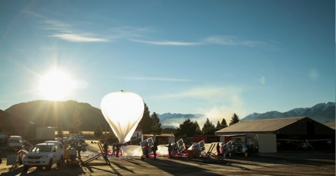 Воздушные шары Google несут Интернет