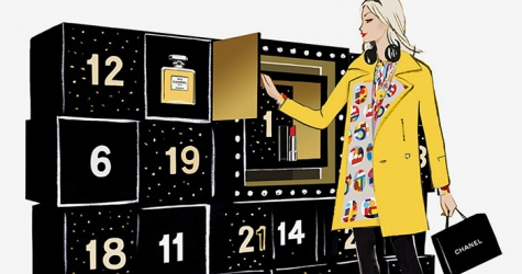 Рождественский beauty-календарь от Chanel