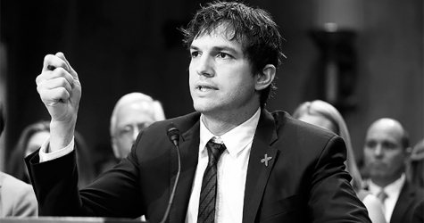 Речь Эштона Кутчера о его борьбе с детским сексуальным рабством