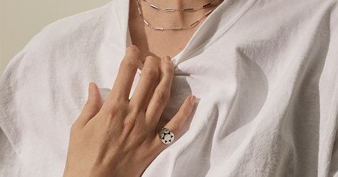 Лукбук минималистичных украшений Avgvst Basic