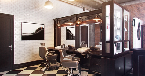 Адрес недели: мужская парикмахерская Wall Street