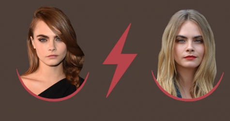 Голосование: новый цвет Кары Делевинь