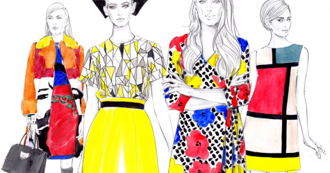 Краски, мода и искусство