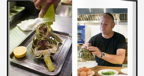 Блюдо недели: запеченный артишок от Глена Баллиса