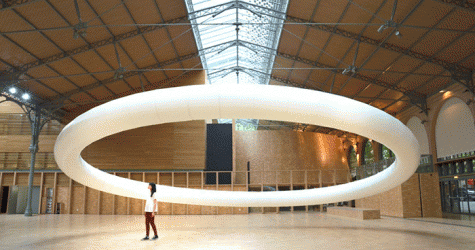 Радуга вокруг солнца: инсталляция Винсента Леруа